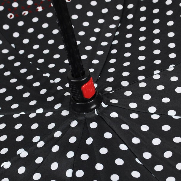 Double Layer Polka Dot Inverted Umbrella - UM5022-P - Bundle Bus