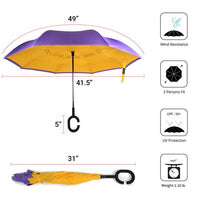 Double Layer School Pride Inverted Umbrella - UM18080 - Bundle Bus