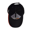 Eagle Flames Black & Red 3D Embroidered Baseball Cap, Hat EBC10301 - Bundle Bus