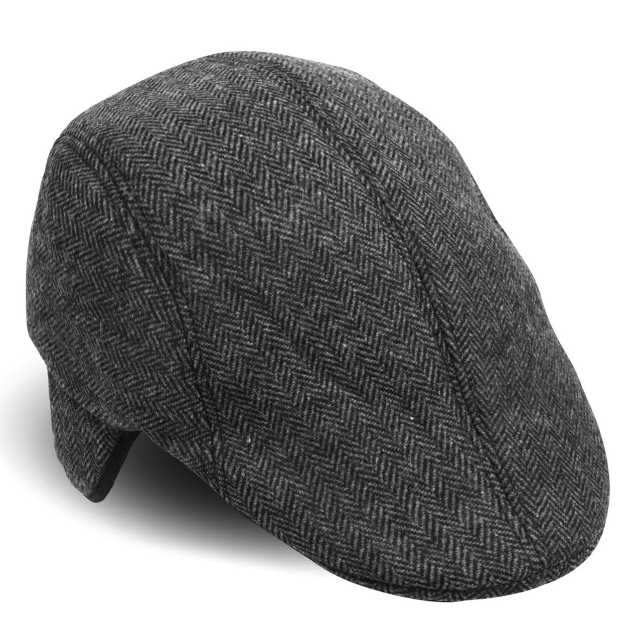 Fall/Winter Herringbone Ivy Hat with Ear Flaps - H177307-08 - Bundle Bus