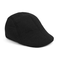 Fall/Winter Solid Black Ivy Hat - IFW1730-BLK - Bundle Bus