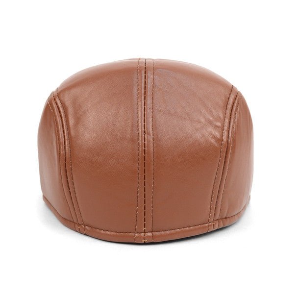 Fall/Winter Traditional PU Leather Ivy Hat - IFW1720 - Bundle Bus