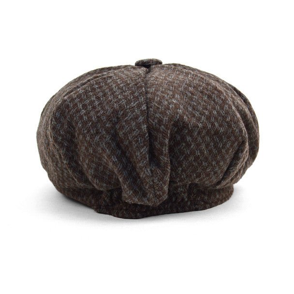 Fall/Winter Unisex British Newsboy Soft Weave Beret Style Cap - WNH1762-64 - Bundle Bus