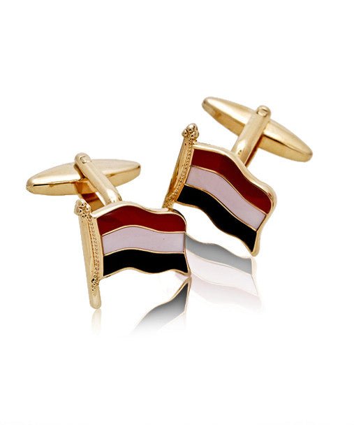 Flag Novelty Cufflink NCL4506 - Bundle Bus