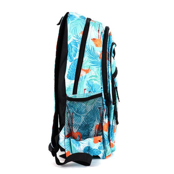 Flamingo Pattern Novelty Backpack-NVBP-36 - Bundle Bus