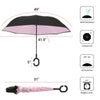 Flamingo Reverse Open Inverted Umbrella -IUM18096-BK - Bundle Bus