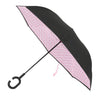 Flamingo Reverse Open Inverted Umbrella -IUM18096-BK - Bundle Bus