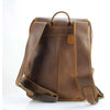 Flap Over Oil Pull Up Leather Backpack # AB 1811 - Bundle Bus