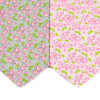 Floral Cotton Slim Tie 2.5" - NVC-FLORAL2 - Bundle Bus