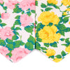 Floral Cotton Slim Tie 2.5"- NVC-FLORAL3 - Bundle Bus