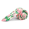 Floral Cotton Slim Tie 2.5"- NVC-FLORAL3 - Bundle Bus