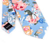 Floral Cotton Slim Tie 2.5" - NVC-FLORAL4 - Bundle Bus