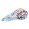 Floral Cotton Slim Tie 2.5" - NVC-FLORAL4 - Bundle Bus