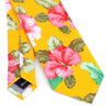 Floral Cotton Slim Tie 2.5" - NVC-FLORAL7 - Bundle Bus