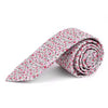 Floral Cotton Slim Tie 2.5" - NVC-FLORAL9 - Bundle Bus