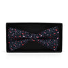 Floral Wedding Cotton Banded Bow Tie - NFCB17126 - Bundle Bus