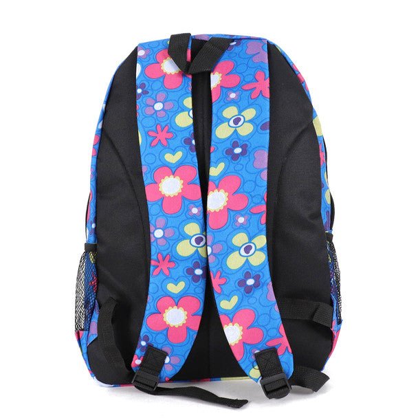 Flower & Heart Pattern Novelty Backpack - NVBP01 - Bundle Bus