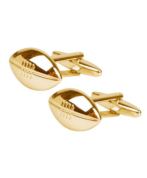 Football Novelty Cufflink NCL1740-GD - Bundle Bus