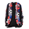 Football & Soccer Pattern Novelty Backpack-NVBP-46 - Bundle Bus