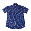 Fun Fish - Men's Short Sleeve Stretch - Bundle Bus