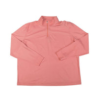 FX Fusion Golf Microdot 2 Color Stitch Performance Long Sleeve Zippered Polo FGM10 - Bundle Bus