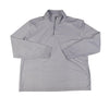 FX Fusion Golf Microdot 2 Color Stitch Performance Long Sleeve Zippered Polo FGM10 - Bundle Bus