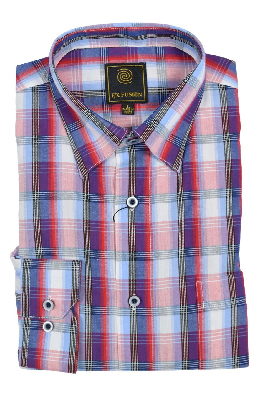 FX Fusion Short Sleeve Dress Shirt - Bundle Bus