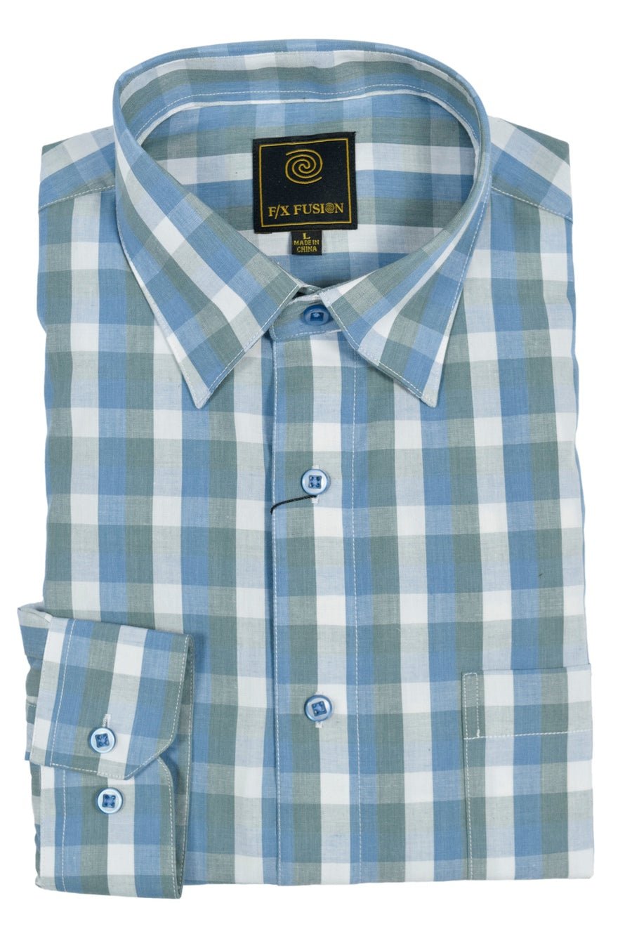 FX Fusion Short Sleeve Dress Shirt - Bundle Bus