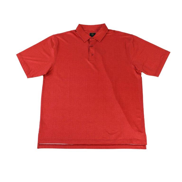 FX Fusion Textured Solid Print Polo - Bundle Bus