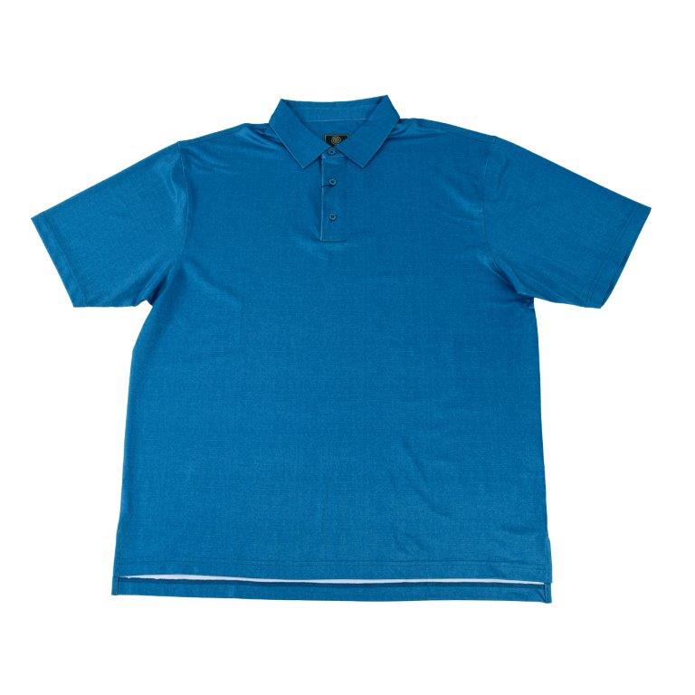 FX Fusion Textured Solid Print Polo - Bundle Bus