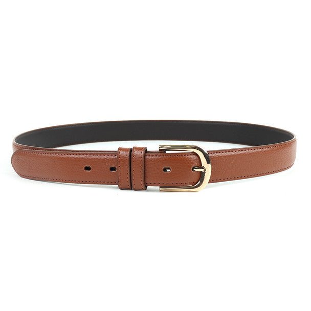 Genuine Leather Men's Dressy Belt Duo Pack- MGLD18062-DUO - Bundle Bus