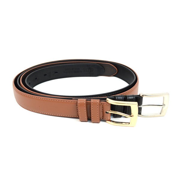 Genuine Leather Men's Dressy Belt - MGLD18061 - Bundle Bus