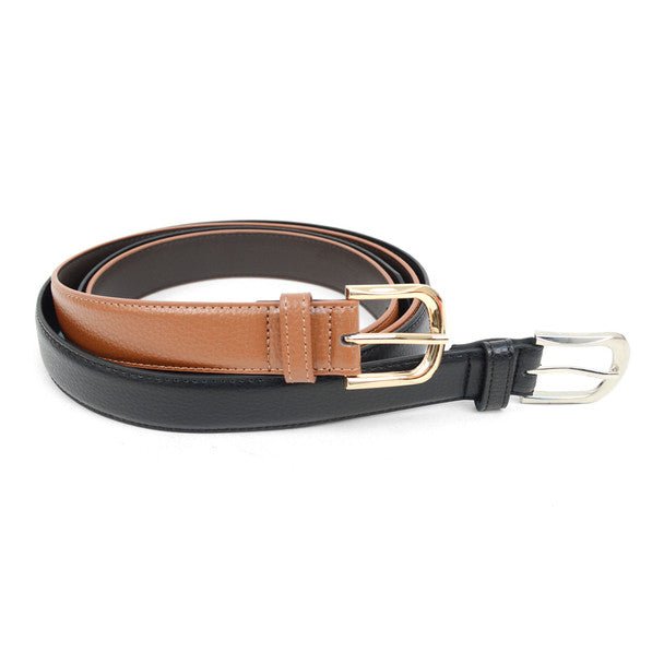 Genuine Leather Men's Dressy Belt - MGLD18062 - Bundle Bus