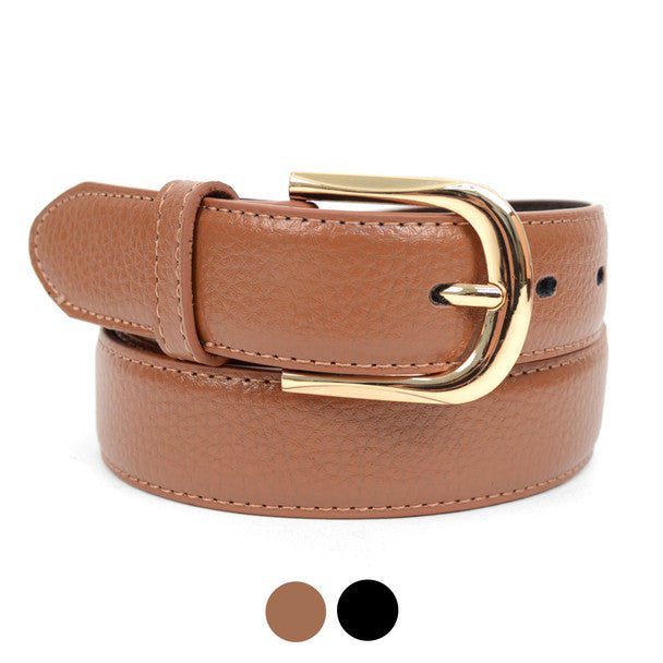 Genuine Leather Men's Dressy Belt - MGLD18062 - Bundle Bus