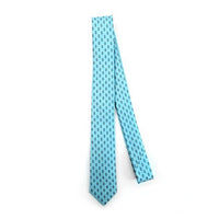 Geometric Microfiber Poly Woven 2.25" Slim Tie - MPWS5915 - Bundle Bus