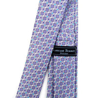 Geometric Microfiber Poly Woven 2.25" Slim Tie - MPWS5917 - Bundle Bus