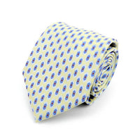 Geometric Microfiber Poly Woven Tie - MPW5915 - Bundle Bus