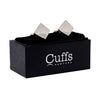 Gold Unique Square Cufflinks-CL1826 - Bundle Bus