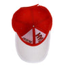 Haiti Flag Red & White 3D Embroidered Baseball Cap, Hat EBC10303 - Bundle Bus