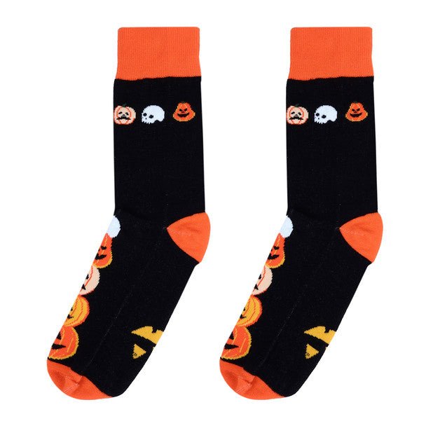 Halloween Novelty Socks- NVS19611-BK - Bundle Bus