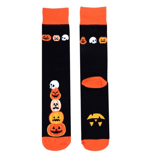 Halloween Novelty Socks- NVS19611-BK - Bundle Bus