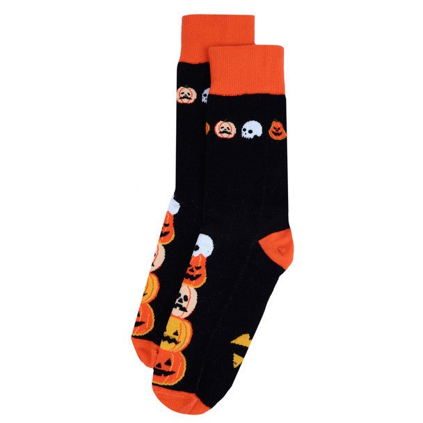 Halloween Novelty Socks- NVS19611-BK - Bundle Bus