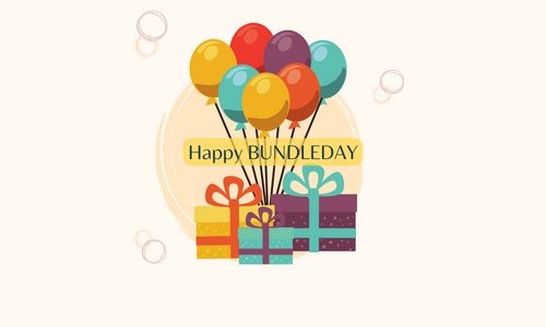 Happy BUNDLE Day #1 Greeting - Bundle Bus