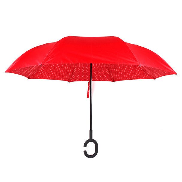 Heart Double Layer Inverted Umbrella - IUM18084 - Bundle Bus