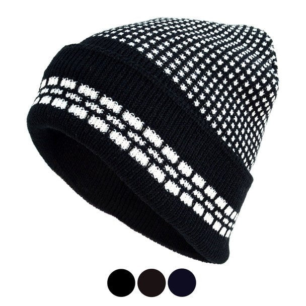 Heavy Duty Winter Outdoor Beanie Hat - MKS5288 - Bundle Bus