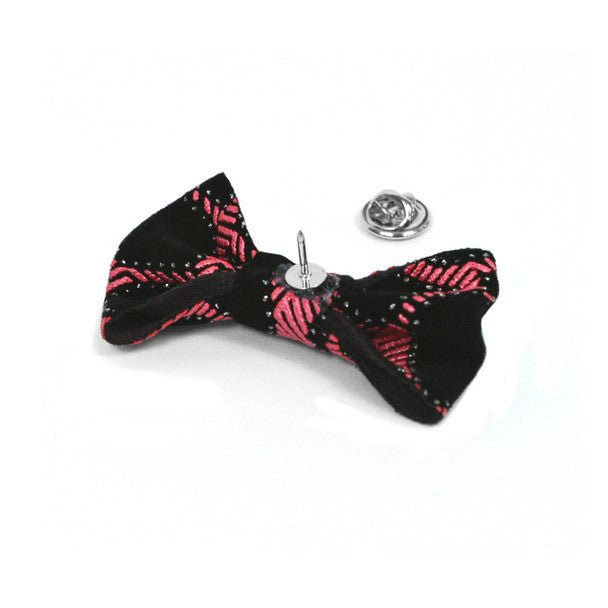 Honey Comb Poly Bow Lapel Pins - Bundle Bus