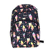 Ice Cream Pattern Black Novelty Backpack-NVBP-21 - Bundle Bus