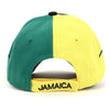 Jamaica Black 3D Embroidered Baseball Cap, Hat EBC10282 - Bundle Bus