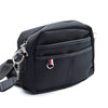 Ladies Black Nylon Sport Crossbody Bag - LCBG1300-BK/NV - Bundle Bus