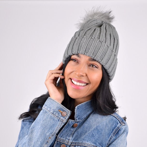 Ladies Knit Winter Hat - LKH5029 - Bundle Bus